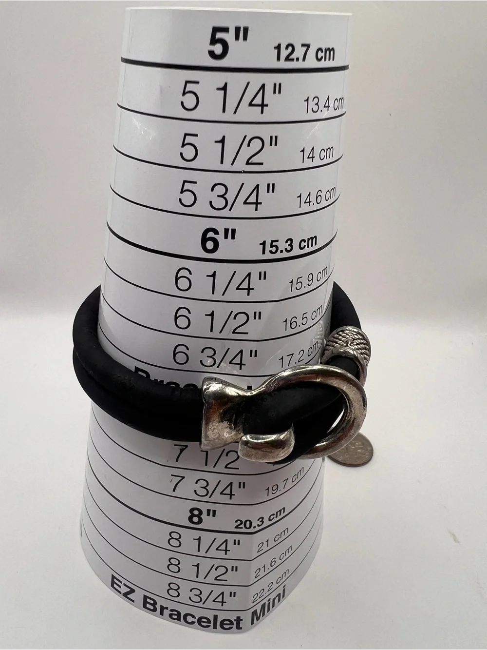Black Double-Strand leather look cord Bracelet with Silver Accent